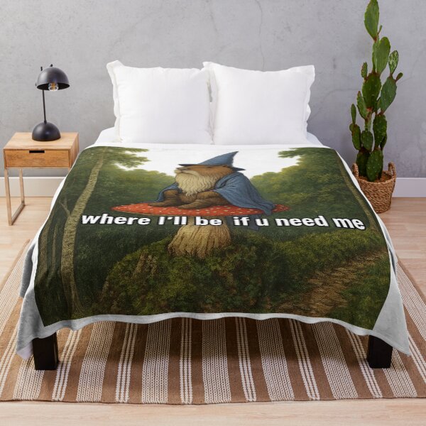Item preview, Capybara Mago – "I'll be here if you need me" (Mushroom Edition) designed and sold by Capybarastore_77.
