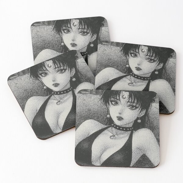 Item preview, Gothic Moon Princess Reclining in Noir designed and sold by pastel.moonwave.