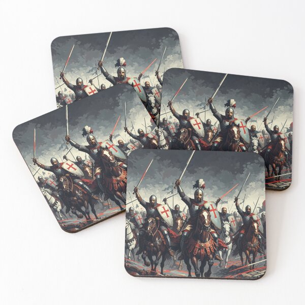 Item preview, Charging Crusaders: Knights of the Cross - Scythianshead design  designed and sold by Scythianshead .