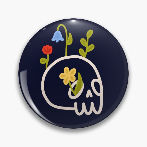 Item preview, Flowering Skull designed and sold by HiyaGaia.