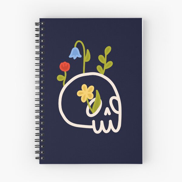 Item preview, Flowering Skull designed and sold by HiyaGaia.