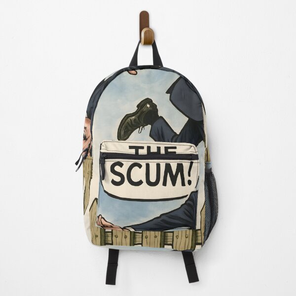Item preview, Political Cartoon – “I’m Not the Scum!” on the Fence designed and sold by NCLaserDesigns.