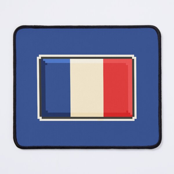 Item preview, France Flag Pixel Art – Retro Gaming 8-Bit French Design designed and sold by PixelDrukiPL.