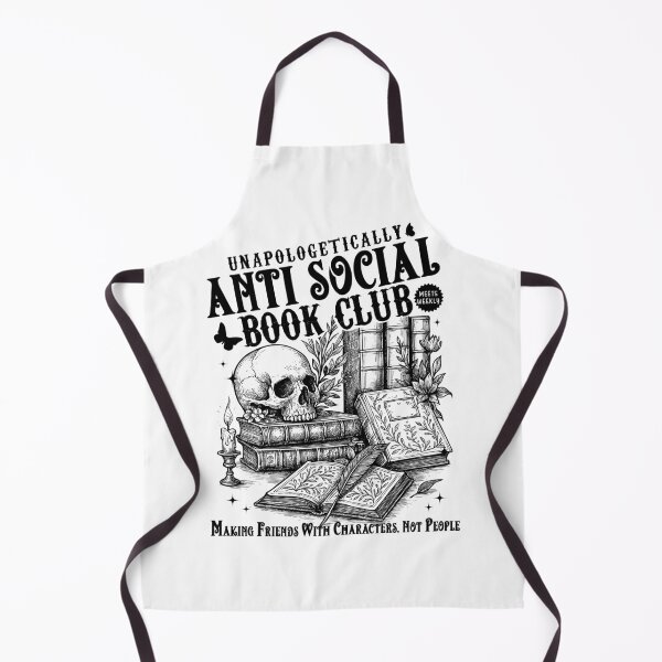 Item preview, Anti Social Book Club Shirt – Introverted Romance Readers Vintage Bookish Tee designed and sold by LessIsLoud.
