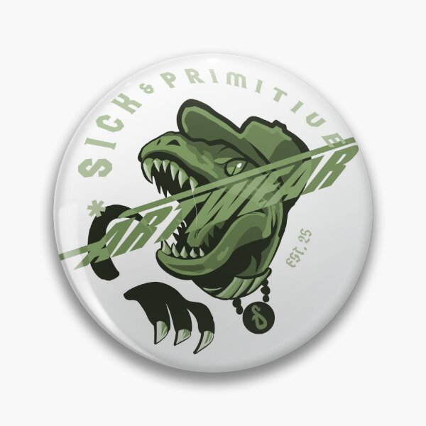 Item preview, Sick&Primitive Artwear Olive Green logo designed and sold by Borislilb Artwear.