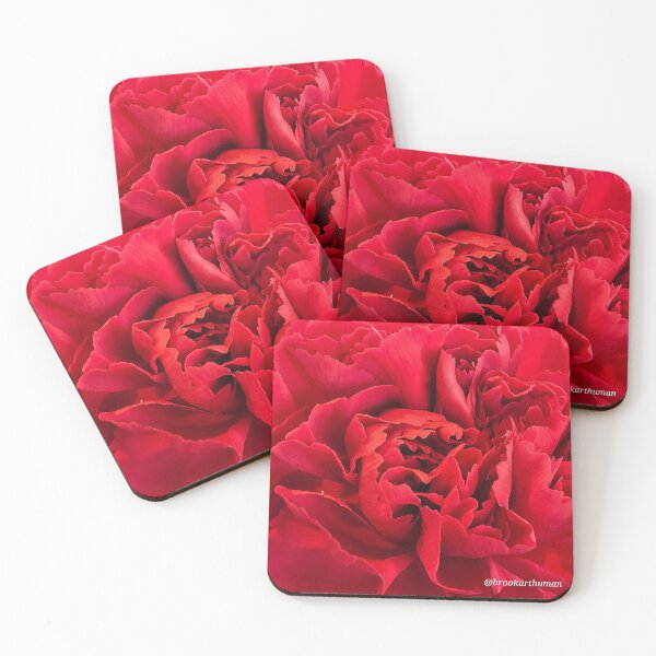 Item preview, Red floral close-up  designed and sold by DancingCreek.