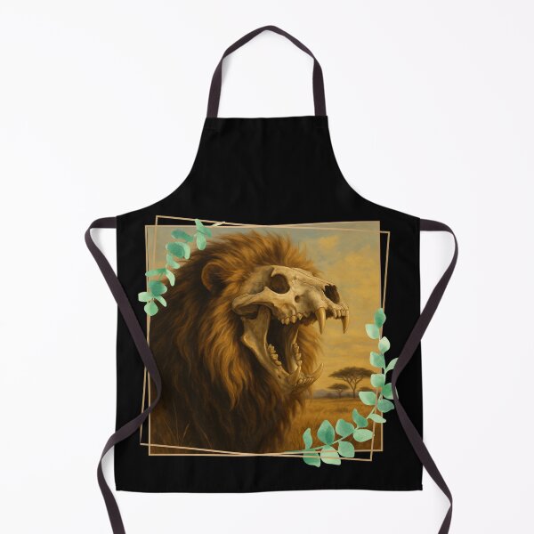 Item preview, Roaring Lion Skull designed and sold by II IRONSKULLS II.