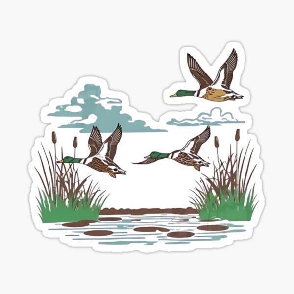 Item preview, Vintage Wildlife Duck designed and sold by Dzemil1997.