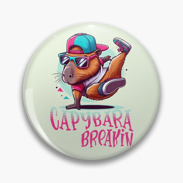 Item preview, Capibara Breakin  designed and sold by DarekShop.