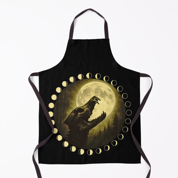 Item preview, Howling Wolf Skull designed and sold by II IRONSKULLS II.