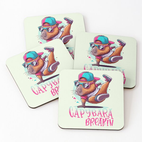Item preview, Capibara Breakin  designed and sold by DarekShop.