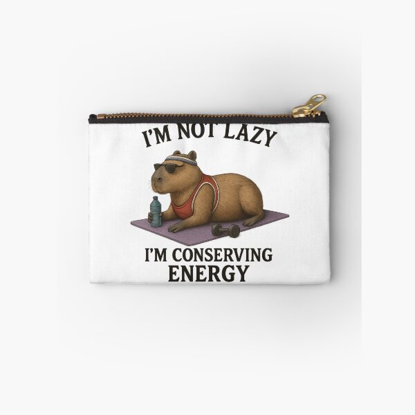 Item preview, Lazy Capybara – Mentally Strong, Physically Resting designed and sold by Capybarastore_77.