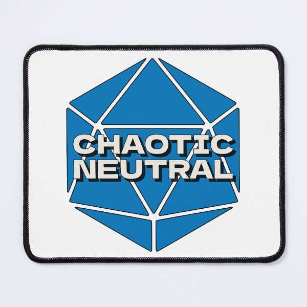 Item preview, Retro Chaotic Neutral DND D20 designed and sold by QB-Designs.