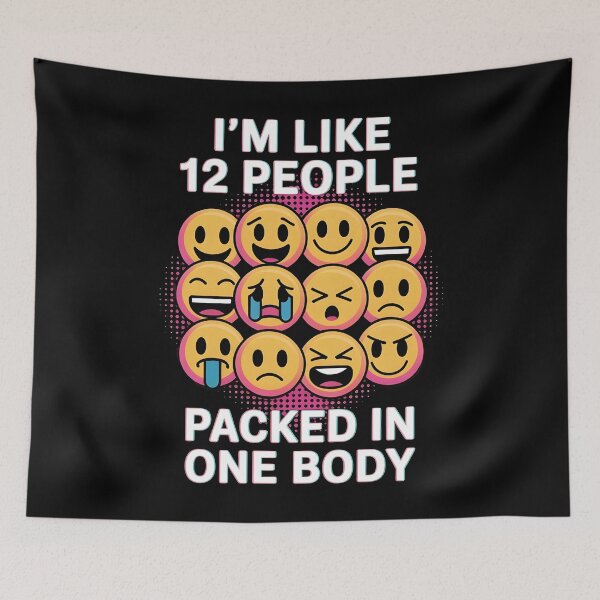 Item preview, I`m Like 12 People Packed In One Body designed and sold by Redgiant87x.