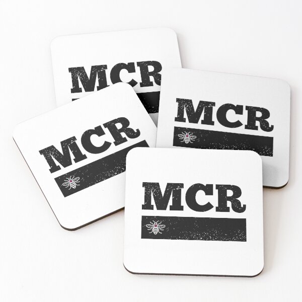Item preview, Black Love MCR Manchester Worker Bee Retro Grunge designed and sold by Butter Creative.