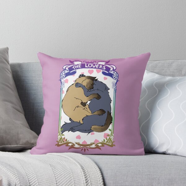 Item preview, The Lovers - Siamese & Russian Blue, Muted Frame Ver. designed and sold by AstralRavens.