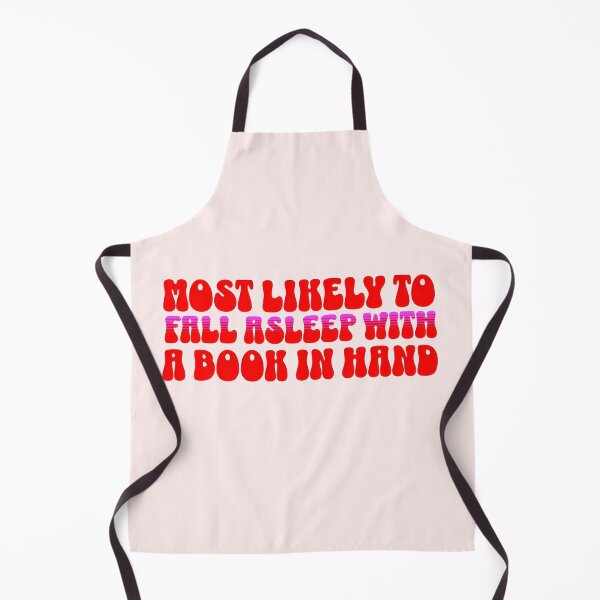Item preview, Most likely to fall asleep with a book in hand designed and sold by Tajdi.