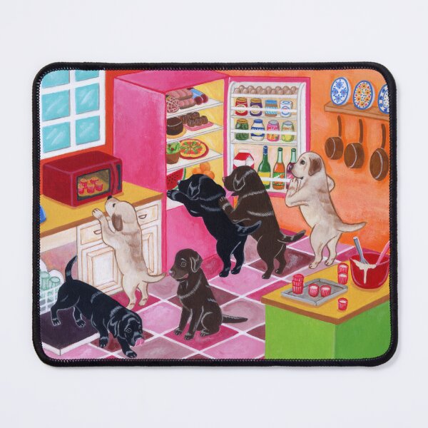 Item preview, Kitchen Party Labradors designed and sold by HappyLabradors.