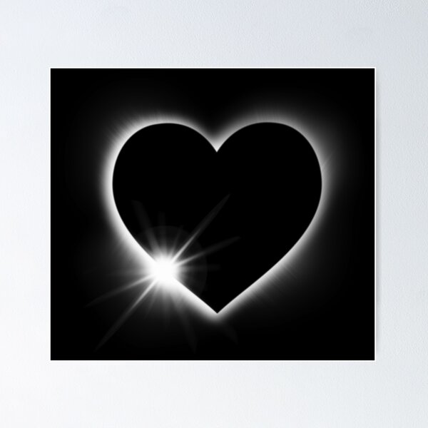Item preview, Eclipse del Corazón – Diseño de Amor Cósmico con Resplandor Solar designed and sold by Spaabus.