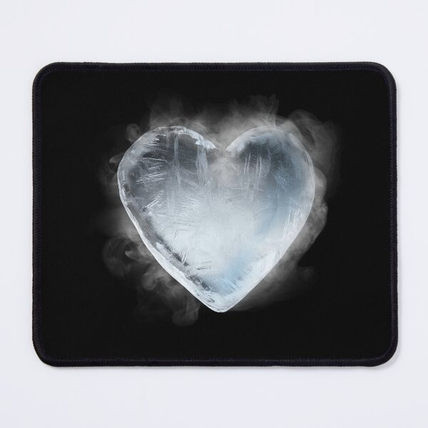 Item preview, Frozen Heart – Ice Cold Love Design with Frosty Texture designed and sold by Spaabus.