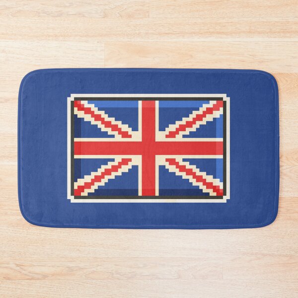 Item preview, UK Flag Pixel Art – Retro Gaming 8-Bit Union Jack United Kingdom Design designed and sold by PixelDrukiPL.