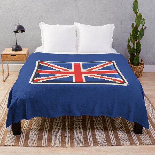Item preview, UK Flag Pixel Art – Retro Gaming 8-Bit Union Jack United Kingdom Design designed and sold by PixelDrukiPL.
