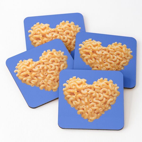 Item preview, Mac and Cheese Heart – I Love Macaroni Design for Comfort Food Fans designed and sold by Spaabus.