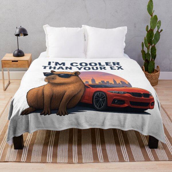 Item preview, Capibara Cool – “I’m Cooler Than Your Ex” designed and sold by Capybarastore_77.