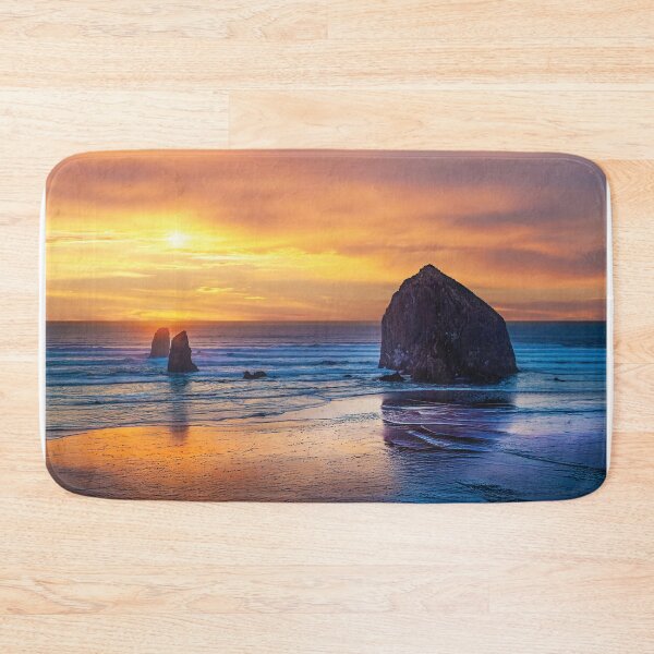 Item preview, Haystack Rock Sunset, Cannon Beach OR designed and sold by Kay Brewer.