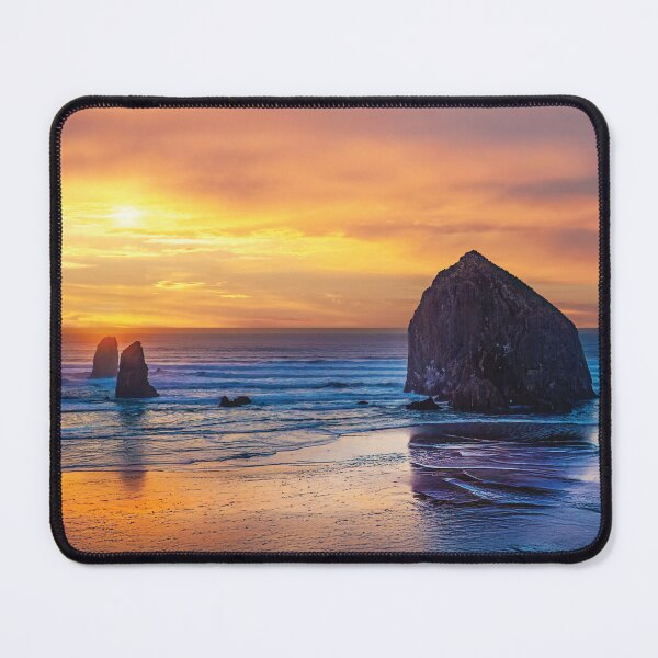 Item preview, Haystack Rock Sunset, Cannon Beach OR designed and sold by Kay Brewer.