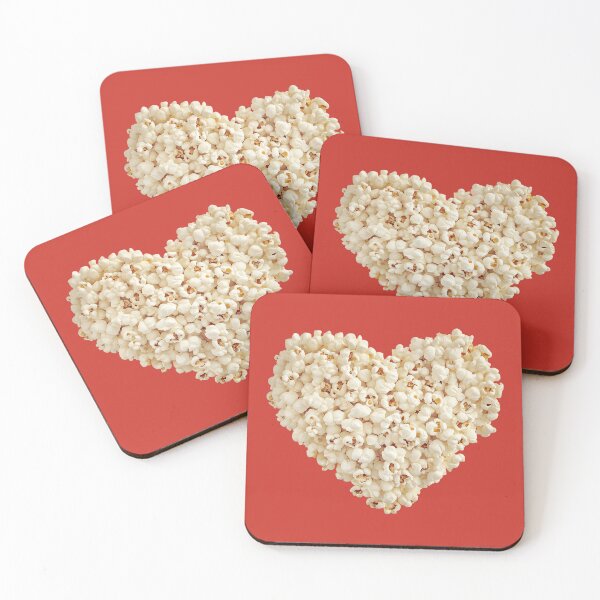 Item preview, Popcorn Heart – Movie Snack Love Design for Film and Food Fans designed and sold by Spaabus.
