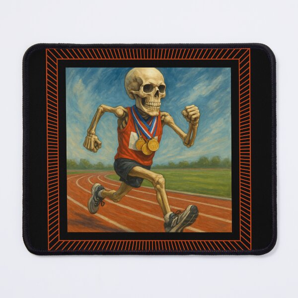 Item preview, Marathon Running Skull V2 designed and sold by II IRONSKULLS II.