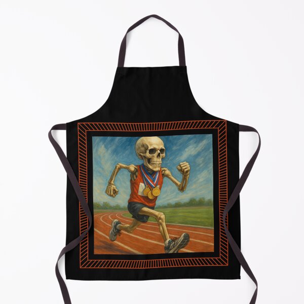 Item preview, Marathon Running Skull V2 designed and sold by II IRONSKULLS II.