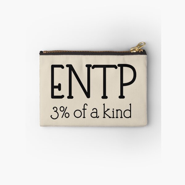 Item preview, ENTP 3% of A Kind - MBTI Personality Type | Debater Innovator Quote Sticker  designed and sold by MysticMagpie.