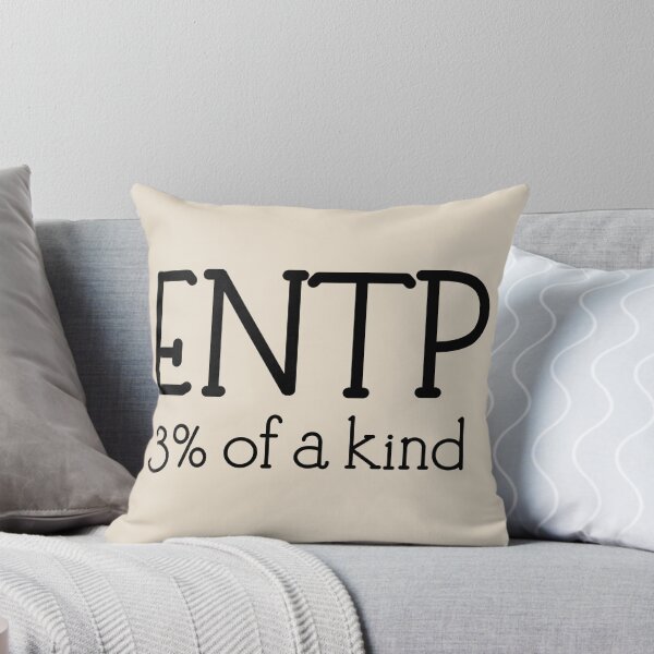 Item preview, ENTP 3% of A Kind - MBTI Personality Type | Debater Innovator Quote Sticker  designed and sold by MysticMagpie.