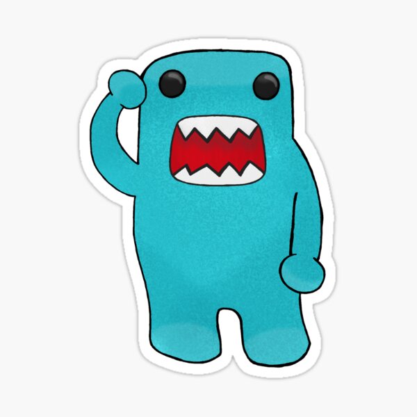 Item preview, Domo Cyan designed and sold by SushiCat-Studios.