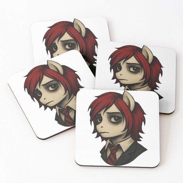 Item preview, My Chemical Romance MLP Gerard Way Three Cheers Portrait designed and sold by zoughlal.