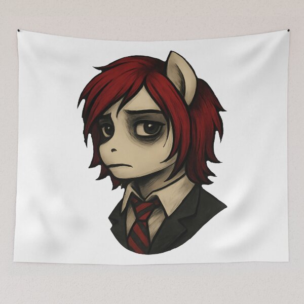 Item preview, My Chemical Romance MLP Gerard Way Three Cheers Portrait designed and sold by zoughlal.
