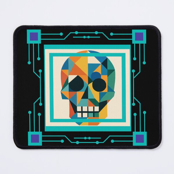 Item preview, Abstract Geometric Skull designed and sold by II IRONSKULLS II.