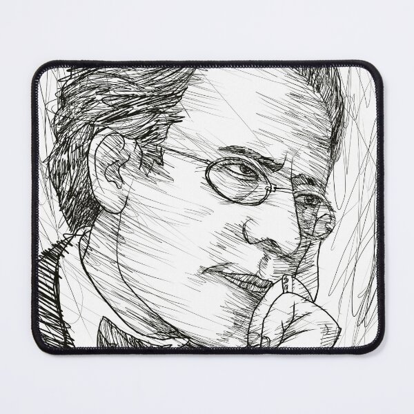 Item preview, GUSTAV MAHLER ink portrait .2 designed and sold by lautir.