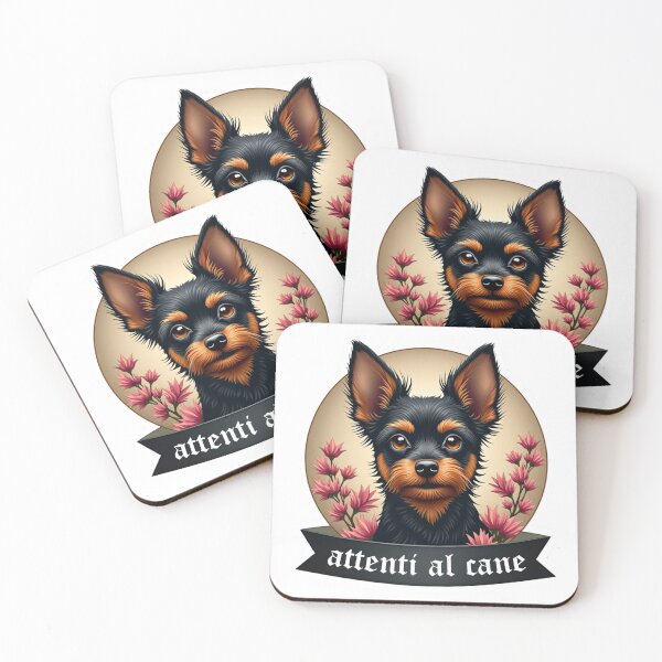 Item preview, Affenpinscher, attenti al cane designed and sold by barbastyle.