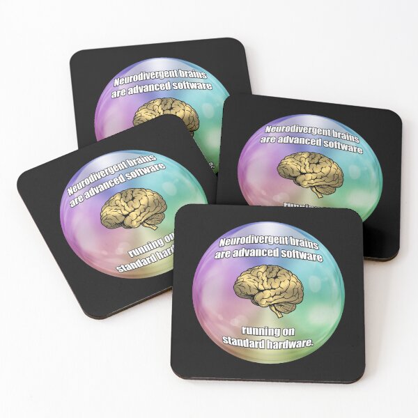 Item preview, Neurodivergent brains quote designed and sold by JadeRyder.
