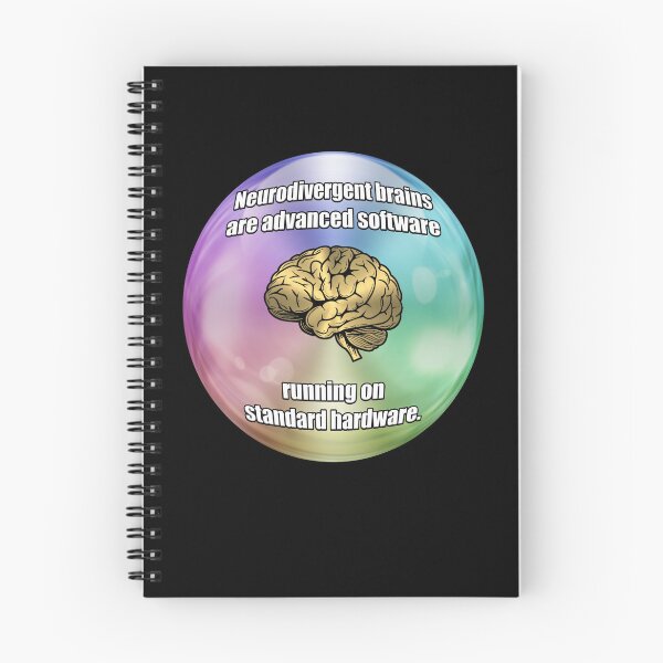 Item preview, Neurodivergent brains quote designed and sold by JadeRyder.