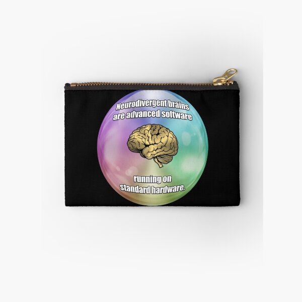 Item preview, Neurodivergent brains quote designed and sold by JadeRyder.