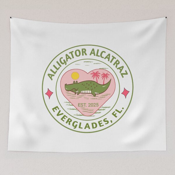 Item preview, Alligator Alcatraz designed and sold by vibeno1.