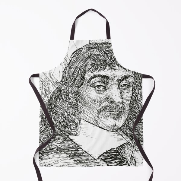 Item preview, RENE DESCARTES ink portrait .2 designed and sold by lautir.
