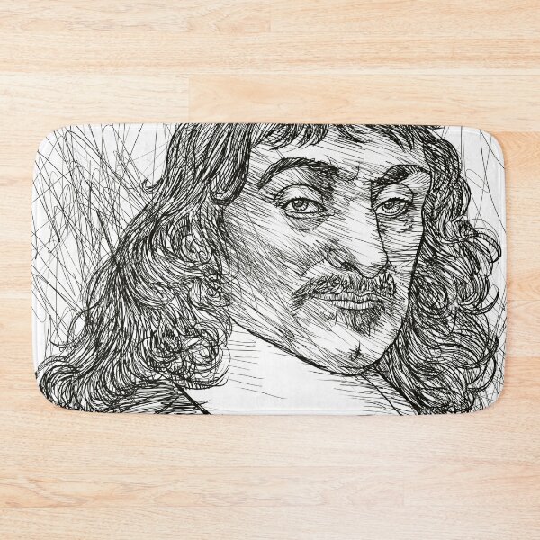 Item preview, RENE DESCARTES ink portrait .2 designed and sold by lautir.