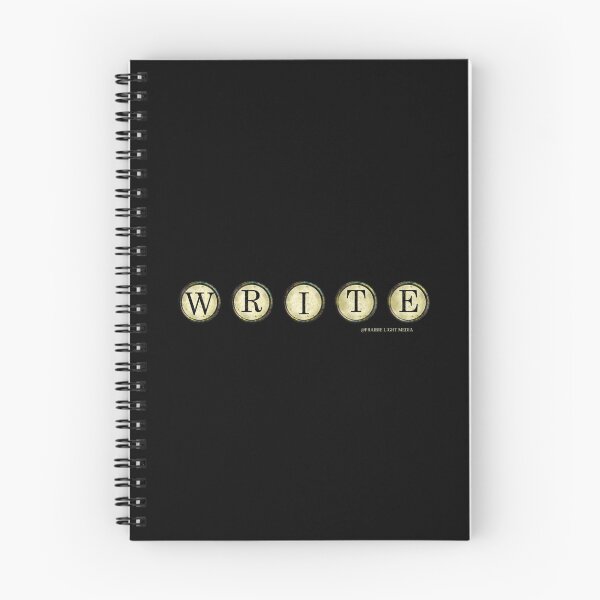 Item preview, WRITE vintage typewriter keys designed and sold by Prairie Light Media.