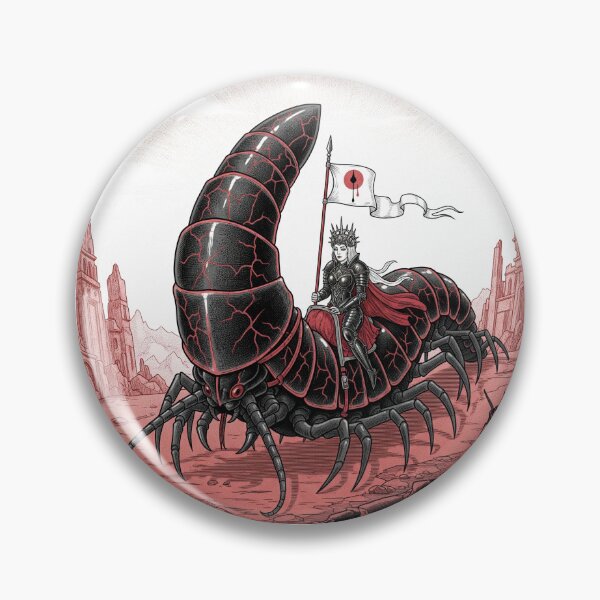 Item preview, Thorn-Crowned Rider of Ruin designed and sold by PixCthulhu.