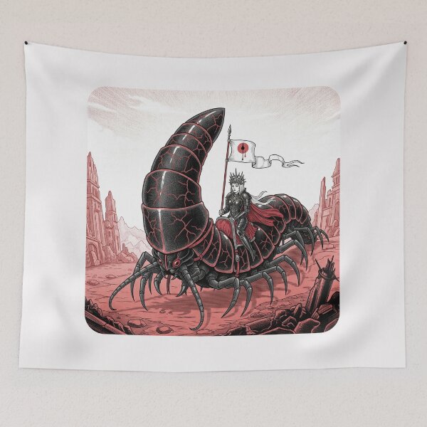 Item preview, Thorn-Crowned Rider of Ruin designed and sold by PixCthulhu.